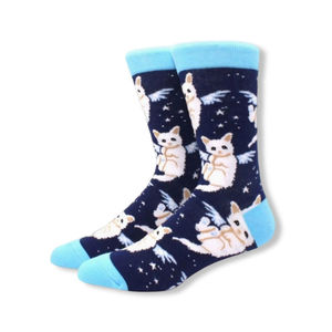 Women's Spring <b>Fashion</b> Crew Length Knitted Cotton <b>Socks</b> Animal Patterned - Product Image 4