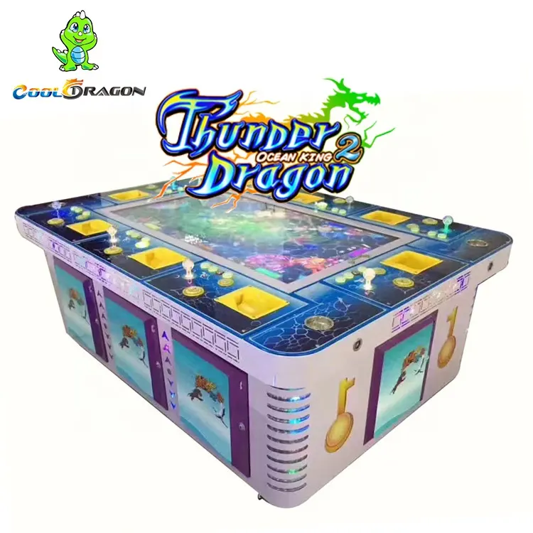Lion Strike fish game software 8 player Thunder Dragon fish game board Ocean King 3 series fish table