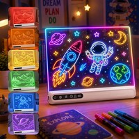 Tableau de Dessin LED RVB Lumineux à Haute Luminosité pour Décoration Maison, Bureau, Magasin – Facile à Nettoyer – Vente Directe Usine
