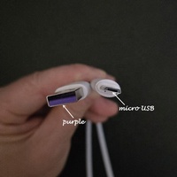 Etiquetas privadas Papel de aluminio resistente y duradero Blindaje Carga rápida V8 Android Micro USB Cables