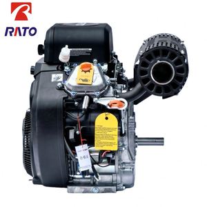 เครื่องยนต์เบนซิน Rato R999D สตาร์ทด้วยปุ่มกด ระบายความร้อนด้วยอากาศ 36 แรงม้า V-Twin สองสูบ แกนนอน OHV สำหรับเครื่องจักรกลวิศวกรรมขั้นสูง - Product Image 5