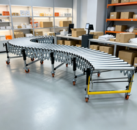 Convoyeur de déchargement pour cartons, machine de chargement et de déchargement de conteneurs, convoyeur télescopique