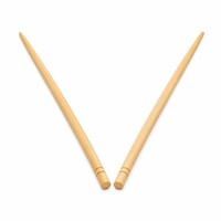Baguettes jetables en bambou longues et séparées pour table de barbecue coréen
