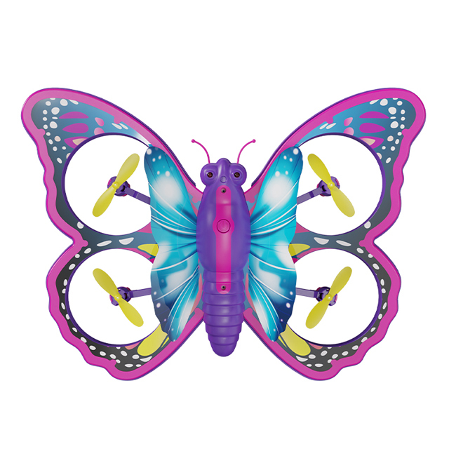 4ch Rc butterfly Drone with Altitude Hold One Key Return 3d Flip Led Light Rc Planes for Adults