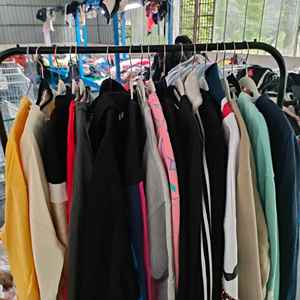 DH05 Pull d'hiver unisexe <span class=keywords><strong>sans</strong></span> <span class=keywords><strong>capuche</strong></span> d'occasion, haute qualité, couleurs mélangées, balles de vêtements de seconde main - Product Image 2