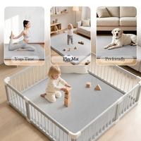 Tapis d'activités pour enfants 2026 anti-chute, en mousse à pente amovible, tapis antidérapant avec housse lavable, tapis tatami