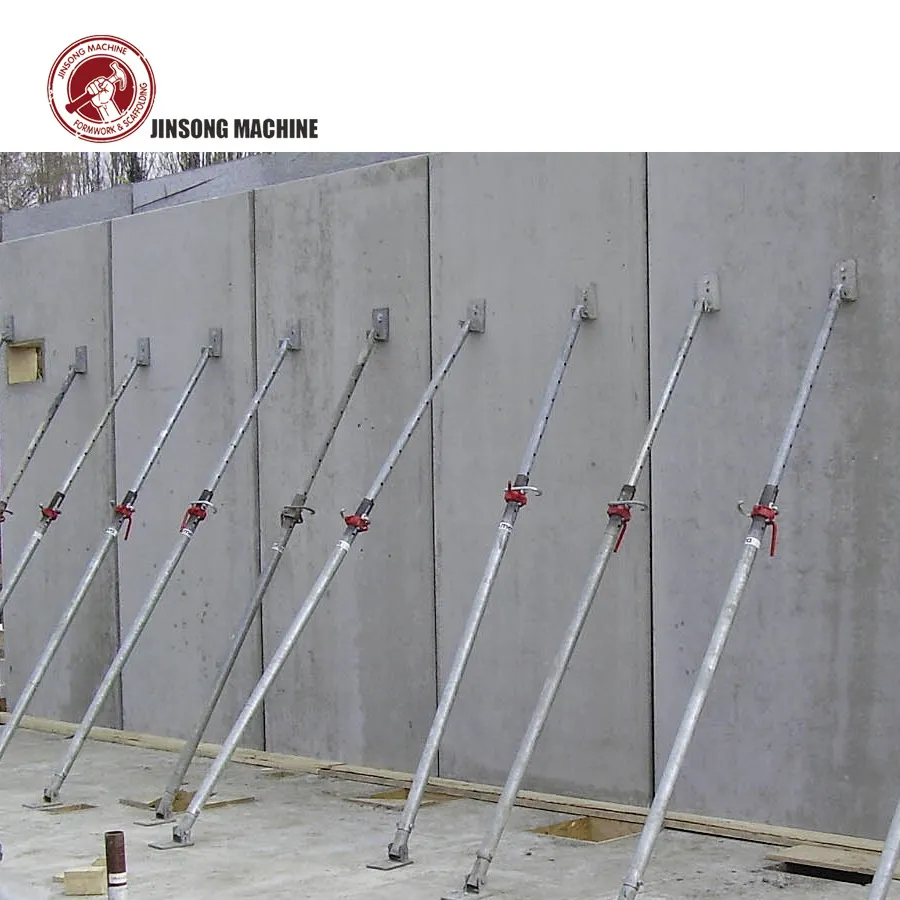 Adjustable Push Pull Prop for Wall Formwork