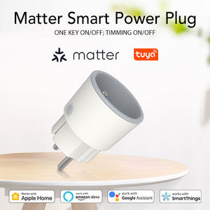 MT-WR07WM Matter FR Mini <b>Smart</b> <b>Plug</b> Tuya Matter Over WiFi FR Powering Metering <b>Plug</b> Support Apple Home No Need Hub - Product Image 2