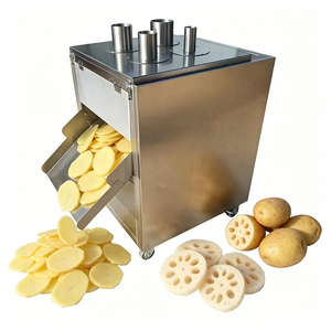 Machine à découper les rhizomes, les pommes de terre et les fruits, haute efficacité, usage commercial - Product Image 1
