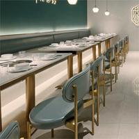 Vente en gros Table de restaurant et canapé cabine pour restaurant avec ensemble de canapés à bas prix