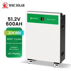 Solar Lithium Battery 30kWh 51.2V 600Ah Solaire <b>Energy</b> <b>Storage</b> <b>System</b> with Intelligent BMS Communication - Product Image 1