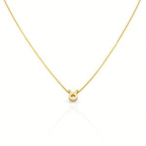 Chris April Moda en stock 925 Plata de Ley 18K Chapado en oro Mujer Zodiaco <span class=keywords><strong>Horóscopo</strong></span> Signo Colgante Collar - Product Image 1