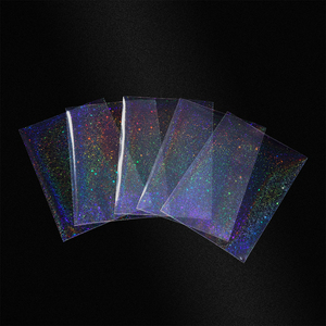 Manches pour cartes holographiques petites étoiles, manches pour cartes holographiques, Sandstorm, 5000 pièces, nouveau - Product Image 4