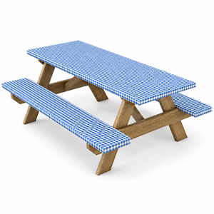 Juego de Cubiertas para Mesa de Cerveza y Mesa de Picnic de Tela Reciclada GRS para Proyectos Turísticos Sostenibles - Product Image 1