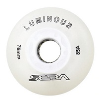 Ruedongle Roues de patins à roulettes lumineuses 64mm 72mm 80mm en PU scintillant avec noyau PP ABEC 7, accessoires de patinage personnalisables avec logo