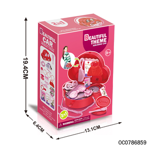 I giocattoli dei prodotti di moda di bellezza delle ragazze impostano il trucco finto in età prescolare - Product Image 6