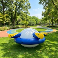 Vente Flash : Bateau Disco Rotatif Gonflable Commercial Huaao pour Divertissement Aquatique, en TPU/PVC