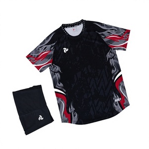 Custom Sublimation Soccer Jersey Set Quick Dry Breathable Football Uniform Teamwear for Men Kids Clubs OEM ODM SC03 - Product Image 1
