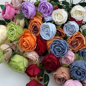 Fleurs artificielles en soie Rose Royale pour arrangements floraux de mariage, allées et décoration murale florale d'hôtel - Product Image 2