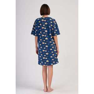 Túnica de Lyocell para Mujer, Talla XXL, Hombros Caídos, Manga Corta, con Bolsillos Ovalados, Blusas y Camisas Elegantes - Product Image 1