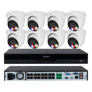 Sistema de Kit de Cámara de Red WizSense de Disuasión Activa de 8MP con 16 Canales, 2 Discos Duros, 1U, 16PoE, NVR2216-16P-I2 - Product Image 2