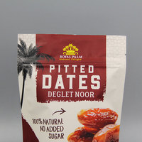Emballage de dattes fraîches / Sac d'emballage de dattes sèches / Sac debout pour dattes avec fermeture éclair