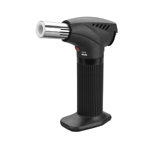 Torcia a gas da chef per pasticceria 1200W con fiamma regolabile, accendino da cucina - Product Image 1