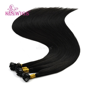 Extensiones de Cabello Humano Remy Chino 100% al por Mayor, Punta Plana, Cutícula Alineada, Doble Trama, Sin Caída, Color Oscuro, Liso Natural. - Product Image 2