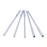 Sensor Suhu Hongde Thermocouple RTD PT100 DS18B20 NTC dengan Selubung Pelindung Pipa Kepala Tabung Baja Tahan Karat