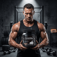 Poudre de Protéine de Lactosérum à Base de Polypeptides de Vanille OEM/ODM, Riche en Protéines avec Multivitamines pour le Fitness et la Nutrition Quotidienne