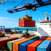 Service professionnel d'expédition maritime porte-à-porte de la Chine vers les États-Unis, expert en transport de batteries