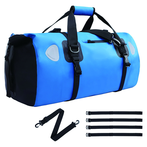 Customizable Motorcycle Waterproof Duffel Bag 70L Large Capacity Floating Dry Bag Duffel Bag