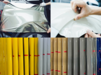 Film TPU PPF Warna Kustom Elastis Tinggi Anti Menguning Self Healing Berubah Warna 7.5mil Pembungkus Pelindung Cat Bodi Mobil 5 Tahun