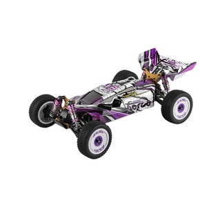 รถบังคับวิทยุ Wltoys 124019 ความเร็วสูง 60 กม./ชม. รถแข่งขนาดเล็ก 1/12 2.4GHz โครงสร้างอลูมิเนียมอัลลอยด์ เกียร์โลหะผสมสังกะสี สำหรับวิ่งออฟโรด ดริฟท์ ของขวัญคริสต์มาส พร้อมที่ชาร์จ - Product Image 1