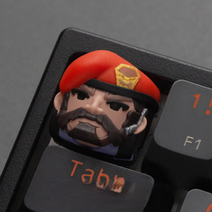Gaming Figure Artisan Handmade <strong>3D</strong> Keycap for Mechanical <strong>Keyboard</strong> Valorant Game - Product Image 3