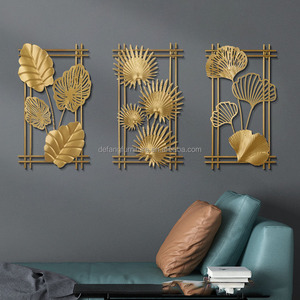 Decorazione moderna della parete del metallo nordico nuovo stile cinese di arte del ferro per la casa dei ristoranti che vivono ingresso del corridoio appeso - Product Image 6