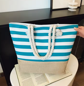 Bolso bandolera informal personalizado con LOGO para mujer, bolso de compras multifuncional de lona de marca para mujer - Product Image 4