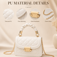 Sac à bandoulière en chaîne pour femme, sacs à main de luxe en PU, sacs à bandoulière en cuir pour femme, vente chaude