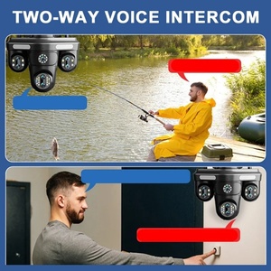 7Lens 4Screens Max Ultra HD 18K 35MP 3PTZ 30X Optical Zoom Outdoor Wifi IP <b>CCTV</b> Security Network <b>Wireless</b> Cameras Surveillance - Product Image 6