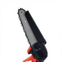 Gergaji Mini Tanpa Kabel 21V Brushless, Gergaji Tangan Bentuk Burung 6 inci dengan Bodi Tahan Korosi untuk Pekerjaan Kayu DIY di Kebun