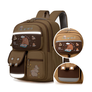 2025 nóng Bán thiết kế mới thời trang dễ thương quái vật mẫu giáo biểu tượng tùy chỉnh trẻ em Túi Phim hoạt hình 3 cái mỗi bộ trẻ em trường Ba lô - Product Image 3