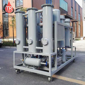 Petit purificateur d'huile de turbine usagé ZJC Système de purification d'huile hydraulique pour éliminer l'eau et les particules - Product Image 6