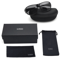 Lunettes de soleil sportives polarisées pour hommes et femmes avec logo personnalisé, verres TAC, monture PC, pour la vision nocturne et la moto, à prix abordable
