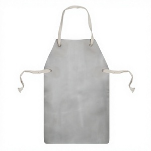 Cowhide Split Leather Welding Apron Heavy Duty Construction High Heat Resistant Oil-Resistant CE CATll Certified European Style - Product Image 1