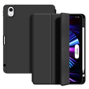 Custodia per Tablet con Supporto Pieghevole e Portapenne in Silicone Personalizzabile, Basso MOQ, per <span class=keywords><strong>iPad</strong></span> Air 11 13 e 2024 - Product Image 3