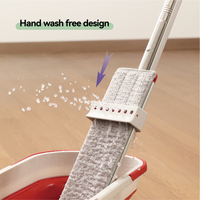 Nuevo Kit de Limpieza Manos Libres Incluye un Cubo de Almacenamiento Plegable para la Limpieza del Hogar y del Suelo