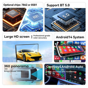 Autoradio 10.4 pouces pour Nissan Patrol 2012-2017 Lecteur multimédia de voiture Navigation GPS Unité principale stéréo Android 14 - Product Image 4