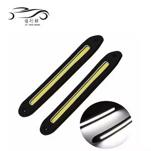 Mini Dual Led Flexible COB Dual Color Blanco Amarillo Adorno Luces Ojo De Aguila DRL Conducción Lámpara antiniebla Luz Led Flexible - Product Image 5