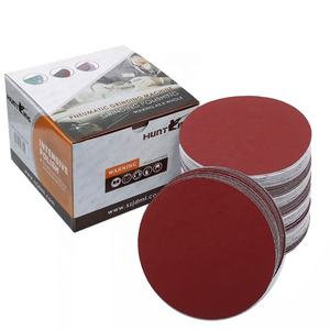 Outils abrasifs 8 trous 125mm 5 pouces papier de verre disque de ponçage papier Papel De Lija pour peinture de voiture - Product Image 2