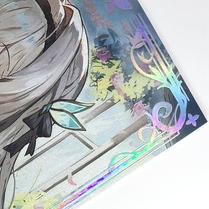 Impresiones de Arte en Papel Holográfico Digital con Lámina Dorada Personalizada, Póster de Personajes de Videojuegos, Anime, Firefly, Fanart, Decoración del Hogar - Product Image 5